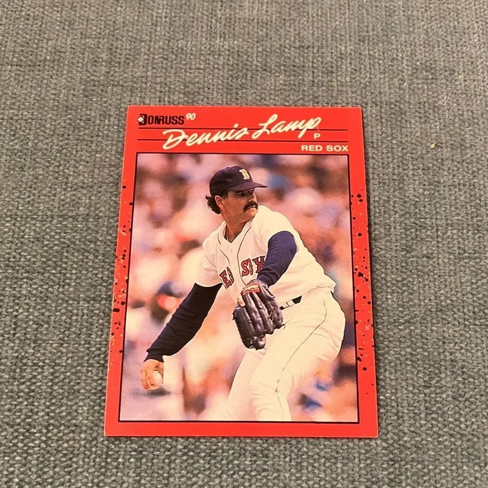 1990 Donruss Boston Red Sox Baseball Card Trading Card